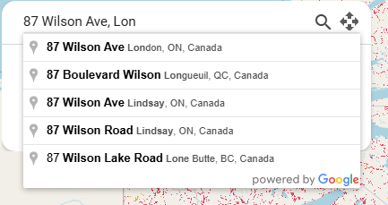 Home map